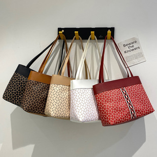 包包女时尚2023ladies bags小包单肩包女经典印花水桶包