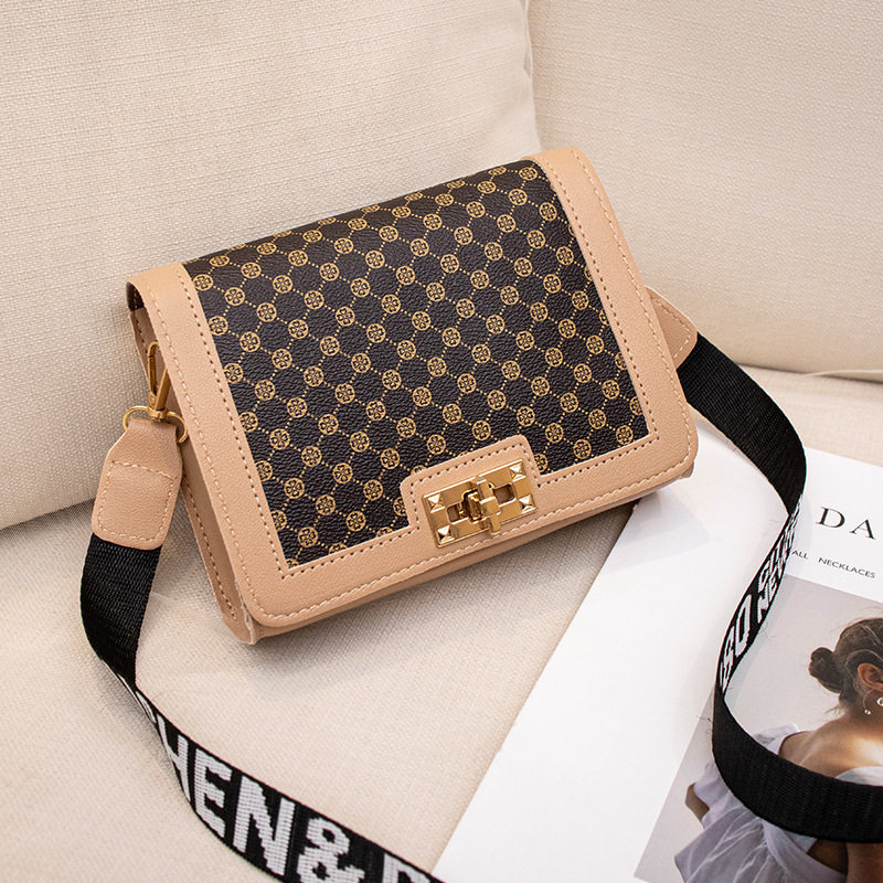 跨境女包包bag印花撞色小方包2023新款小众休闲ins女士单肩包,运动包/户外包/配件,挎包/拎包/休闲包,淘宝优惠券,粉丝福利购,淘宝优惠卷