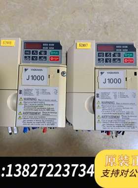 CIMR-JCBA0006BAA拆机安川变频器1.1KW，成
