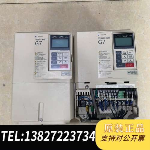 CIMR-G7B47P5拆机安川G7变频器7.5KW，成色如