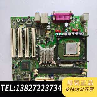 功 成色轻使用痕迹 一块Intel D845GLAD主板