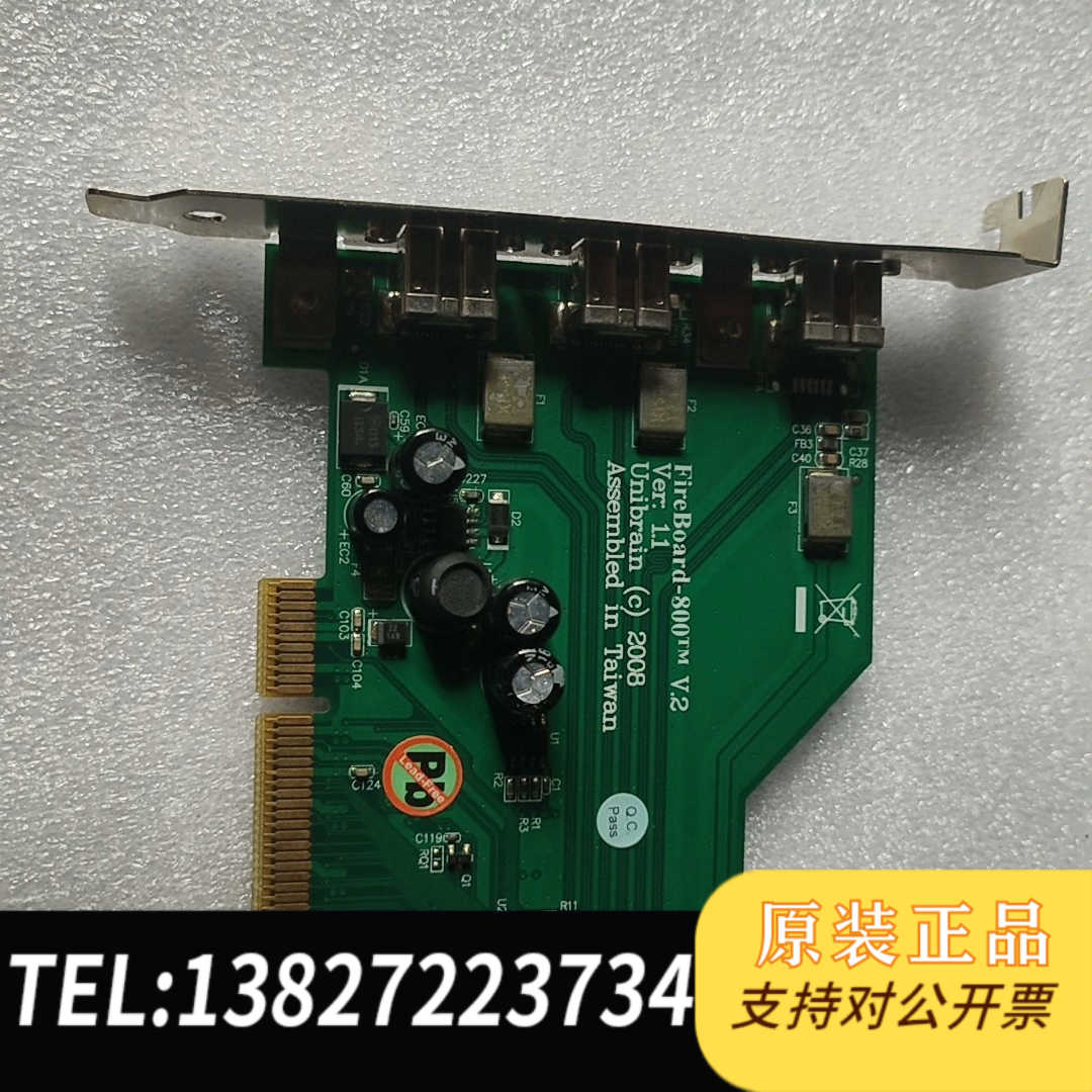 全新原装台湾原装FireBoard-800 V2 1394B采集卡，