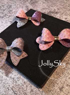 Jollysky欧美创意发饰扭扭蝴蝶结拼接版A190022-A5L