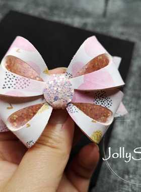 jollysky夏日新款宽版ins头饰发夹模具儿童可爱发饰B008-A5