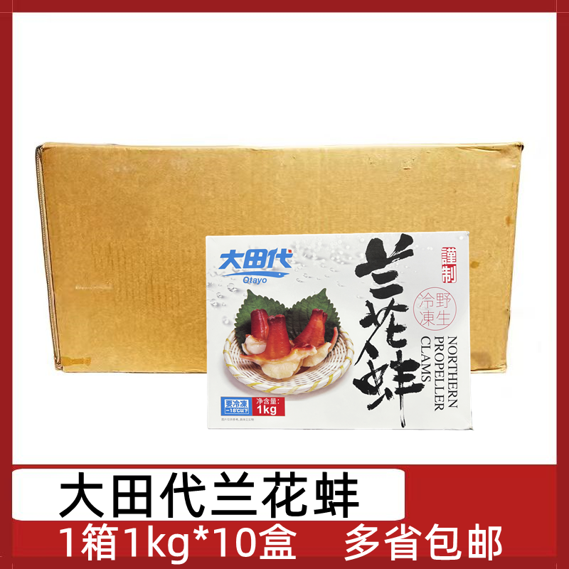 兰花蚌10盒冰山蚌北极贝裙边