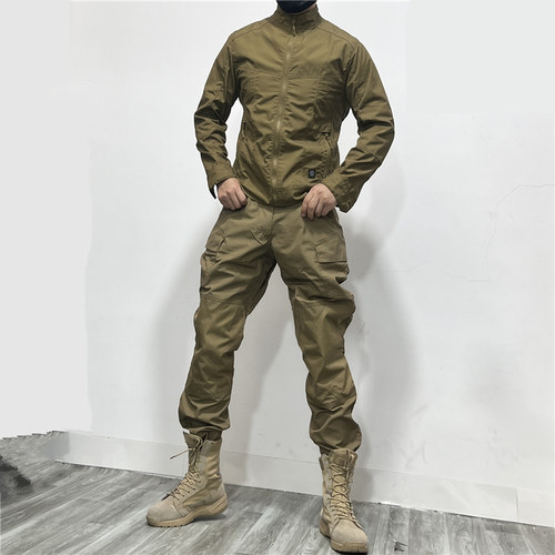 春秋男户外战术夹克套装帅