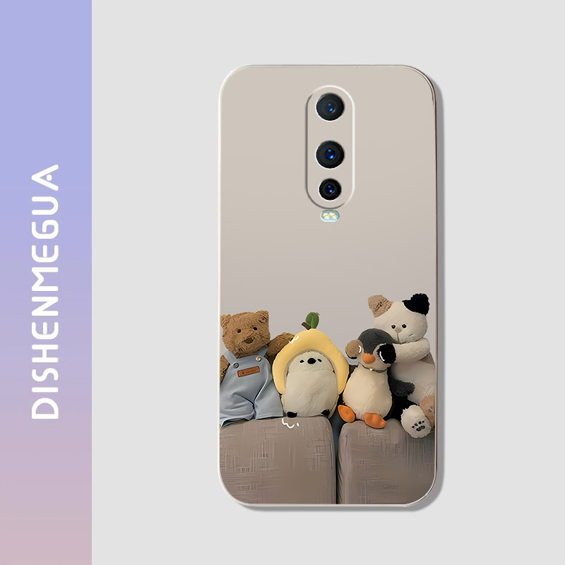 OPPOR11Plus 新款 tpu 硅胶手机壳防摔 R9s 好看卡通全包边 R15x亲肤防滑液态硅胶小众高级ins风男女轻薄顺滑