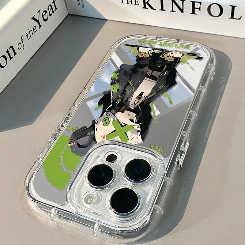 适用于苹果iPhone13ProMax (全型号) 手机壳 补妆镜 精孔镜头 气囊防摔 个性 iPhone12 简约 iPhone6 潮流iPh