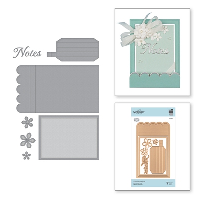Spellbinders *切割模板/刀模 #S4-997 Adorned Notepad 便签本