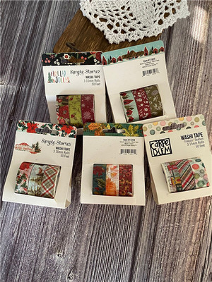 Simple Stories *纸胶带 #10375/1224/11426/11625 Washi Tape