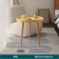 coffee table side table bedside table tea table Small round coffee table thumbnail 3