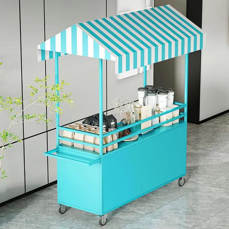 市美食摊车户外移摆夜动餐车多功流动摆摊NCH专用铁艺集能市摊位