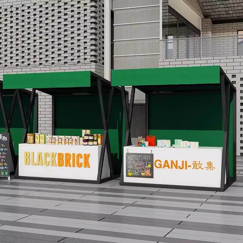 网红夜销市促售卖台花车户外棚摆摊集展架市无品牌\/帐篷市集示摊