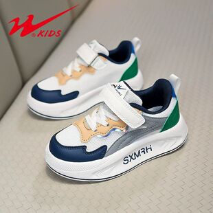 双星男童鞋子2026新款春季网面透气女孩网鞋轻便跑步鞋儿童运动鞋