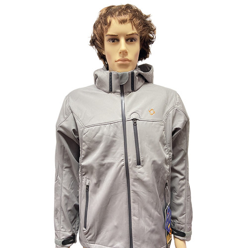 doite软壳衣男2021连帽保暖抓绒