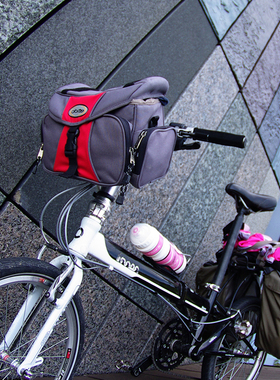 多伊特山地自行车前车把包公路车龙头包短途骑行配件包送放雨罩