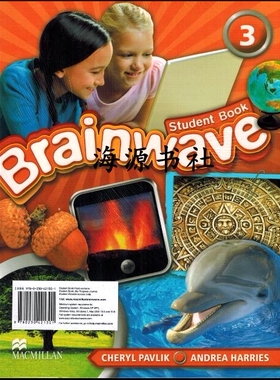 现货麦克米伦少儿英语教材 Brainwave 3级别学生套装共3本