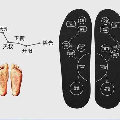 太赫兹磁疗鞋垫艾草中药养生鞋垫 按摩鞋垫