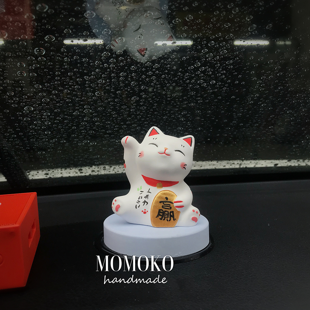 招财猫扩香石猫可爱礼物开业礼物