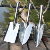 园艺小铲子挖野菜儿童户外挖土种花赶海工具种菜盆栽种植家用铁铲