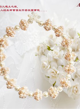复古珍珠ins时尚饰品手工定制