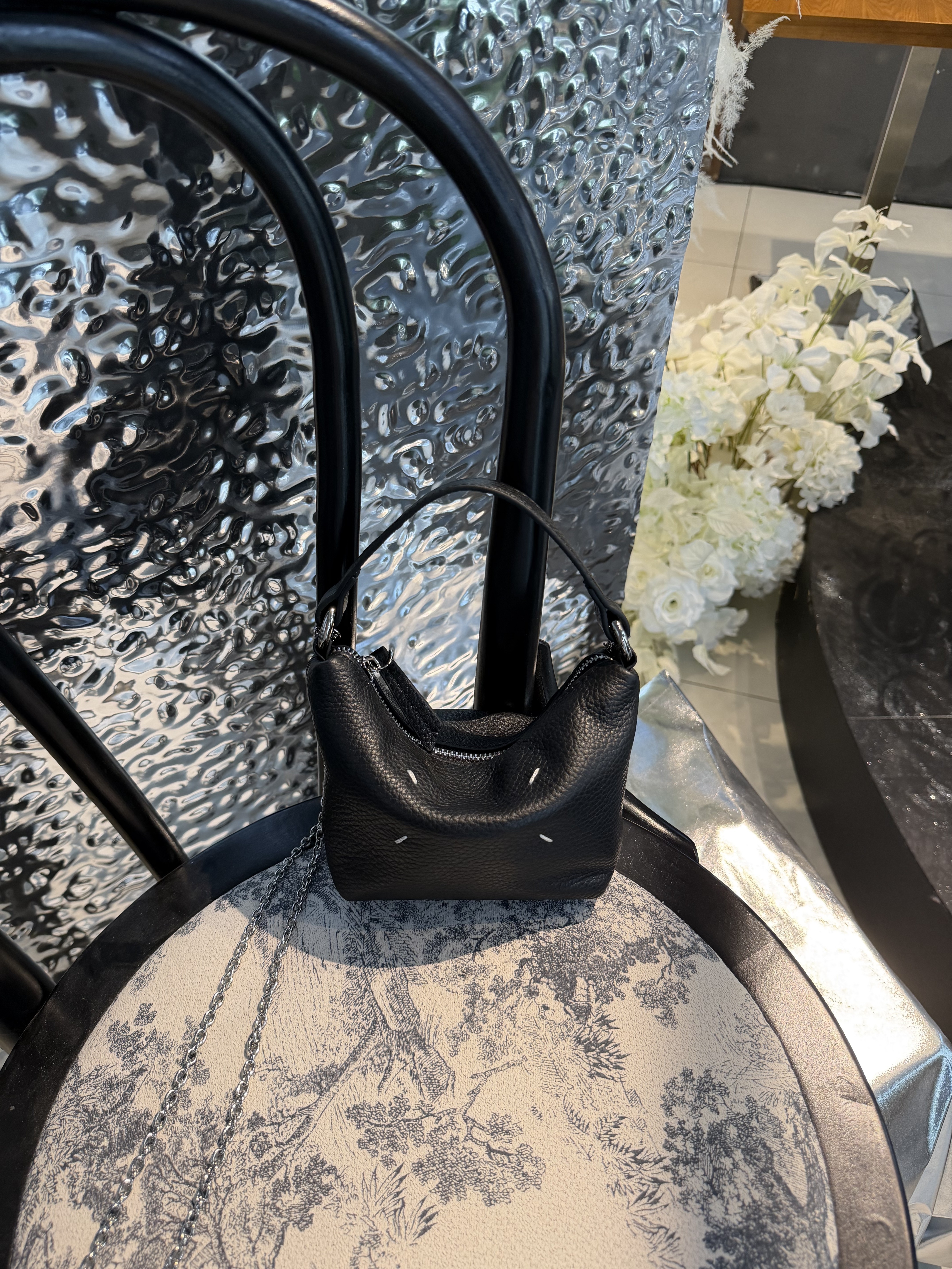 【慕懿时袋】新款小拎包复古豌豆包钥匙口红收纳包软皮斜跨78176