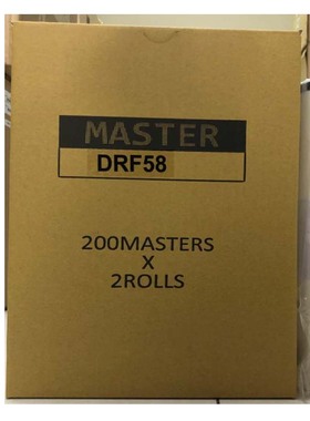 得宝DRF58进口专用版纸适用于得宝F550机器