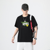 2025夏季短袖T恤韩版新款男装潮牌潮流半袖体恤insA438-T207-P25，男装T恤，电商A438