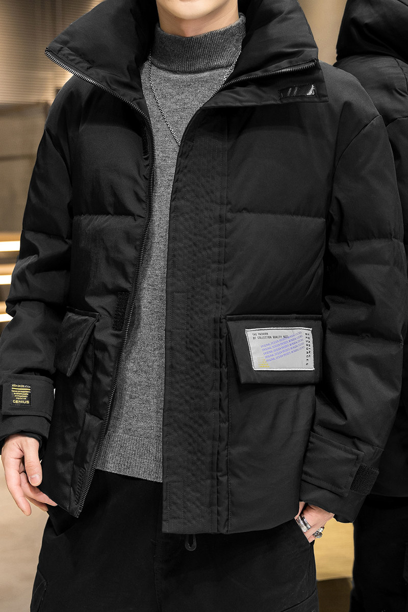 90%白鸭绒冬装新款店主风潮牌宽松羽绒服男外套A438-2701,男装羽绒服,电商A438