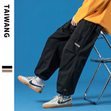 A438-6190-P75控98 2025秋冬日系蓝底潮牌宽松工装大口袋休闲裤潮,男装工装外套,电商A438,电商基地 A438-6190-P75控98 2025秋冬日系蓝底潮牌宽松工装大口袋休闲裤潮,男装工装外套,电商A438,电商基地