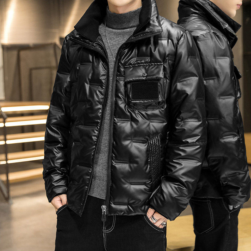 冬装新款潮牌90%白鸭绒亮色羽绒服男士百搭外套A438-2718,男装羽绒服,电商A438