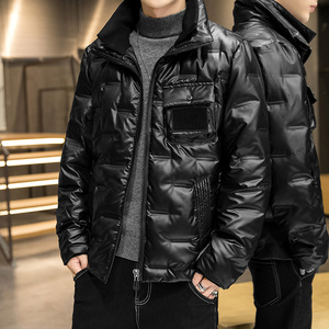 冬装新款潮牌90%白鸭绒亮色羽绒服男士百搭外套 A438-2718图片