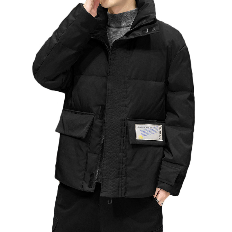 90%白鸭绒冬装新款店主风潮牌宽松羽绒服男外套A438-2701,男装羽绒服,电商A438