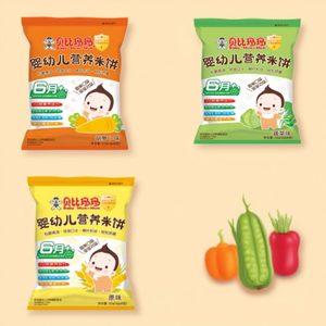 旺旺贝比玛玛精纯米饼32g婴幼儿营养磨牙烘焙点心非油炸儿童零食