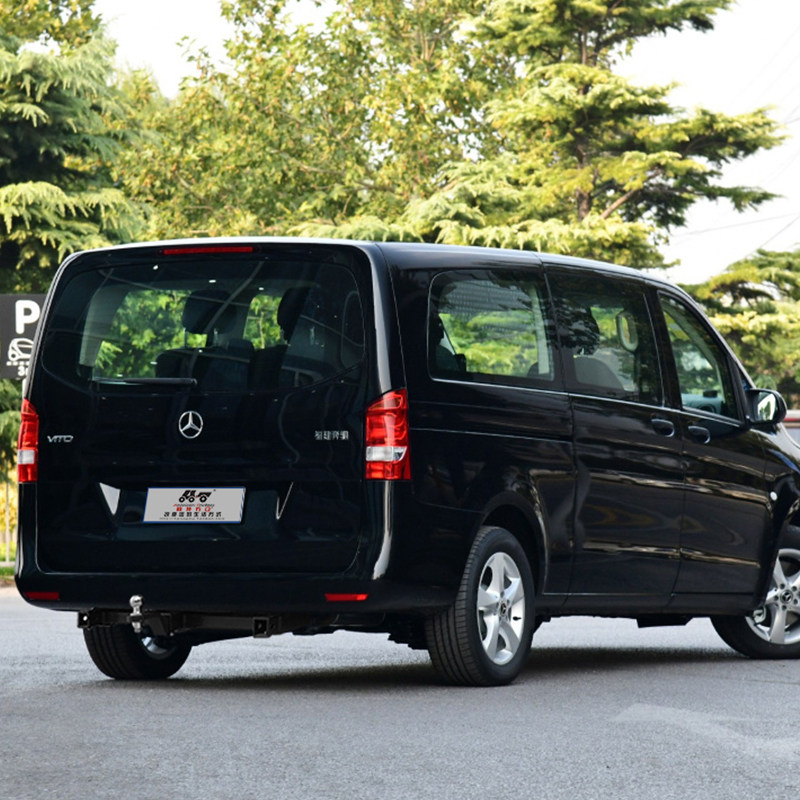 适用于奔驰威霆拖车方口防追尾后保险杠露营拖挂牵引杆房车拖拽钩