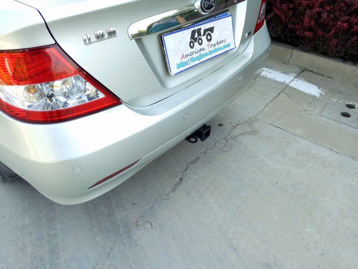 适用于比亚迪f3 改装专用拖车杠美式方口拖车钩越野拖挂防撞杠件