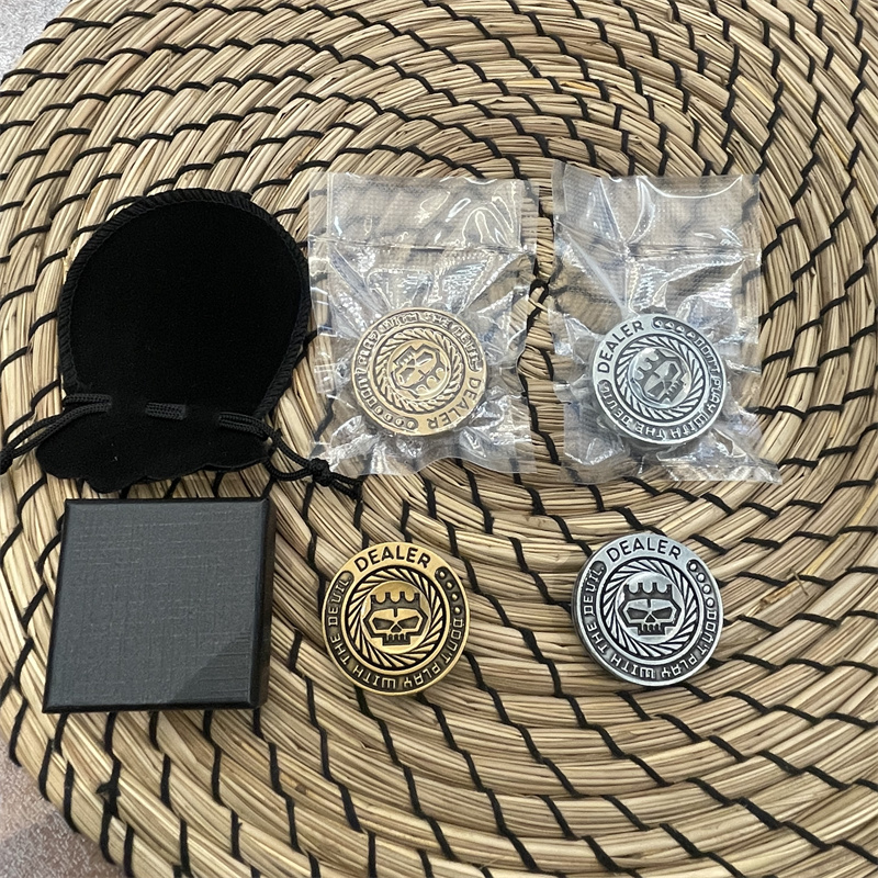 Edc手推响币仿真模型解压啪啪币