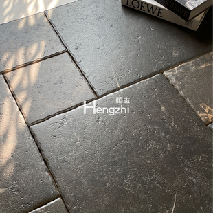 法式拼莱姆斯庭院瓷砖 多规格哑光仿古地板砖 防滑耐磨