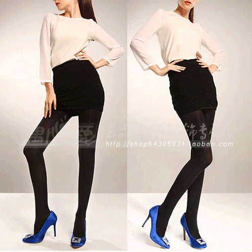 新春特价 120D女士瘦腿袜 修身连袜裤厚丝袜 打底裤袜连裤袜