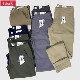 商务直筒裤 微弹长裤 子 纯色时尚 班尼路秋冬休闲男裤