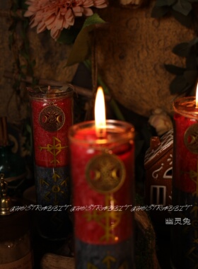 手作印许愿香薰蜡烛