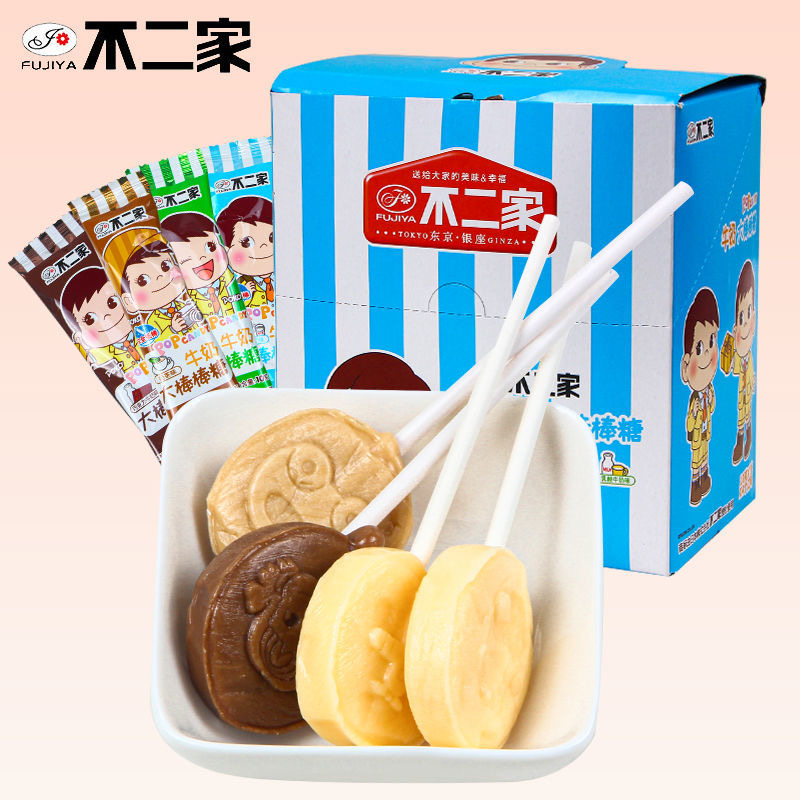 不二家多口味棒棒糖婚礼喜糖零食