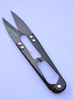 利碧牌S-301 修线剪 纱剪 U型小剪刀 弹簧剪刀修剪剪线头工具黑白