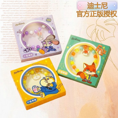 迪士尼正版疯狂动物城串珠手链