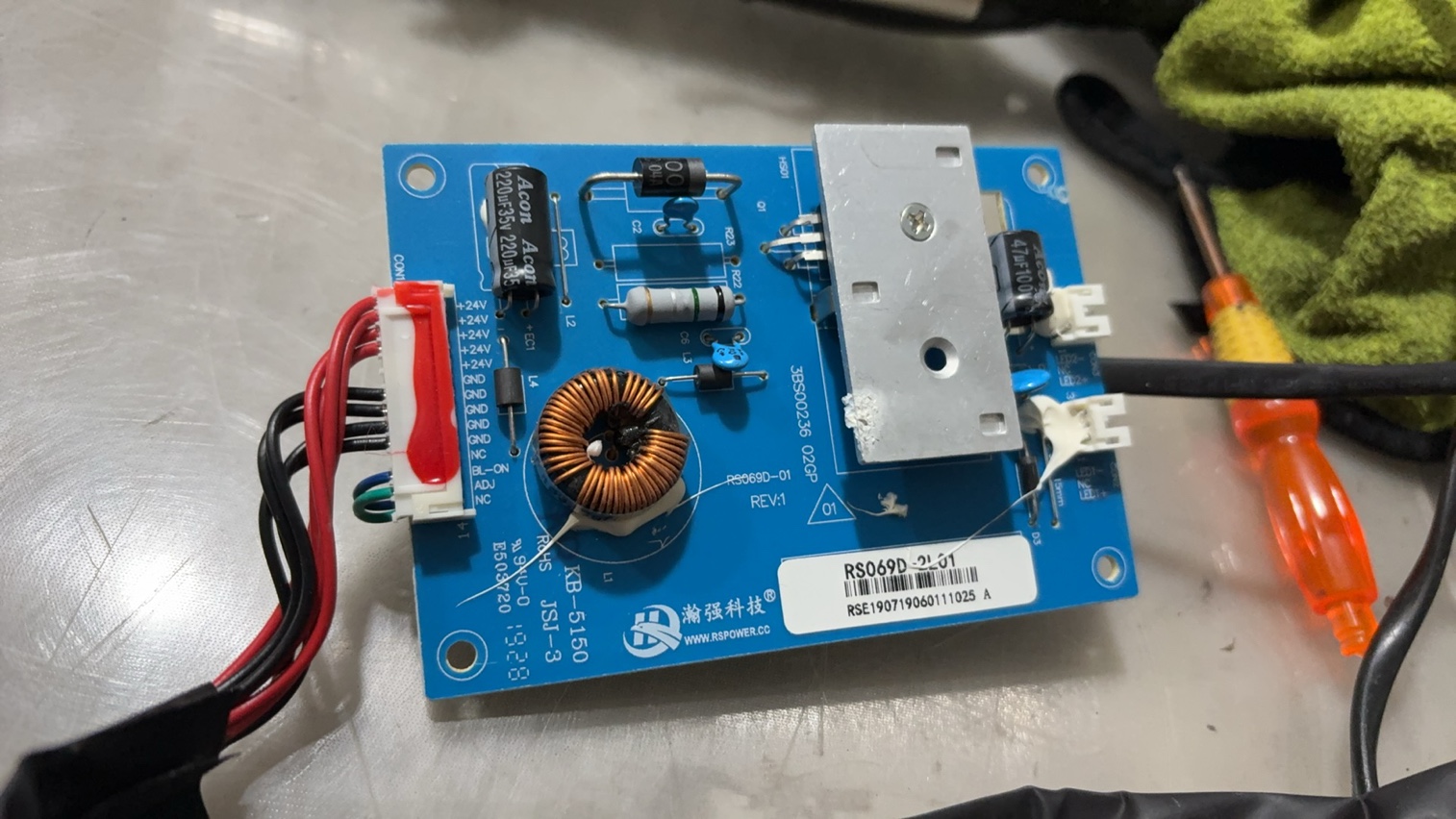 43寸广告机 拼接机 恒流板 RS069D-2L01 KB-5150 3BS00236