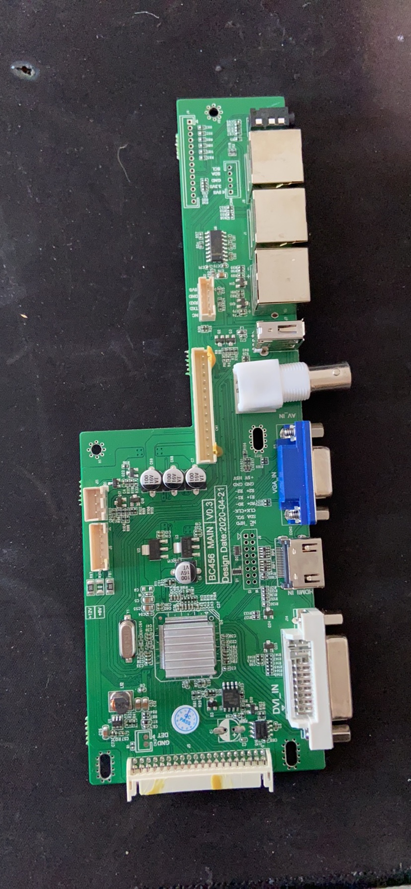 液晶拼接屏大屏显示屏拼接主板BC456 MAIN V0.3  460DG 46寸