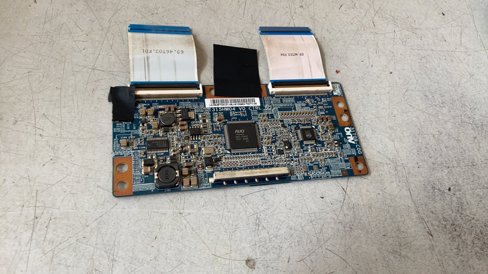 组装机原装拆机 T315HW04 VB CTRL BD 逻辑板 31T09-COG现货实图