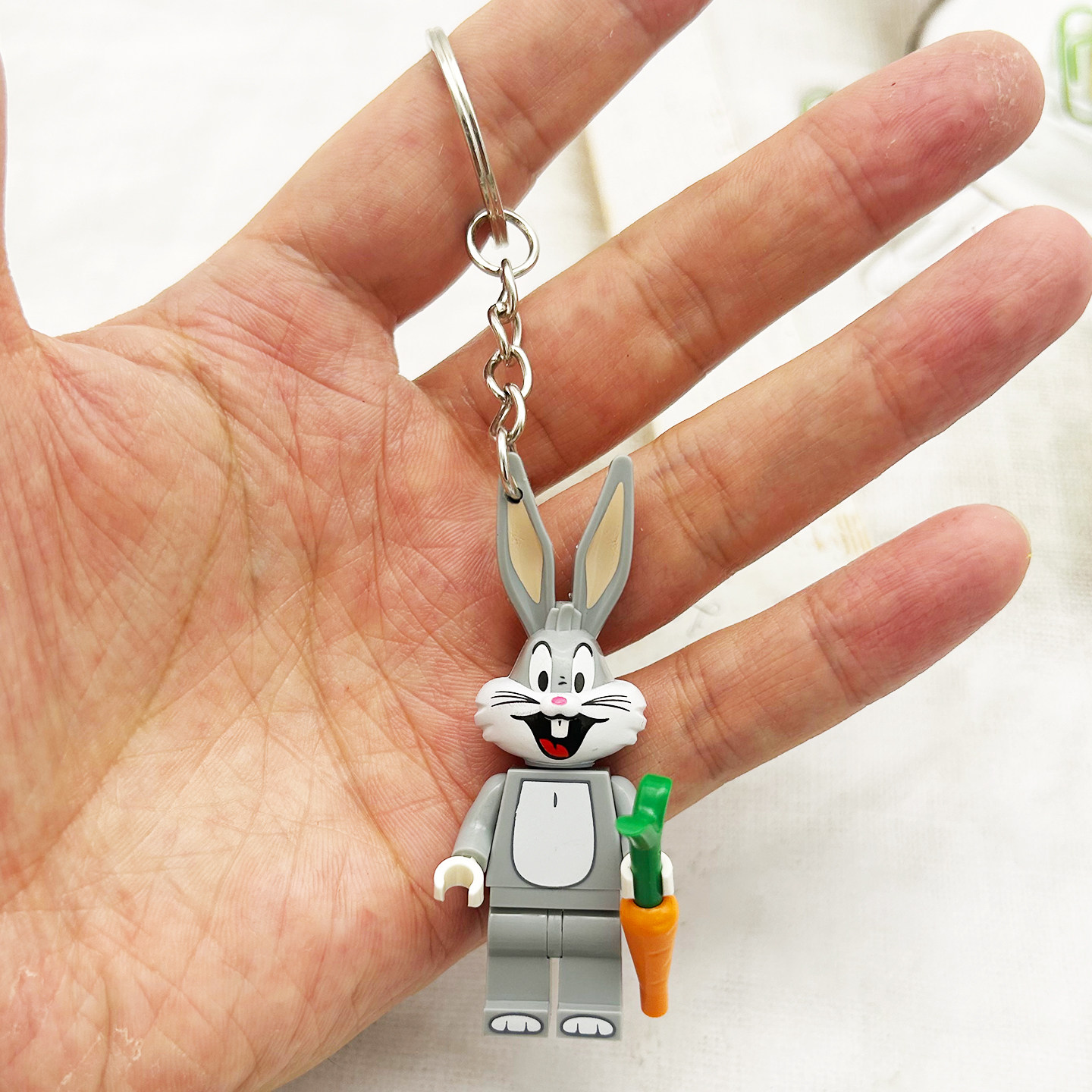 钥匙扣兔八哥挂件人仔抽抽乐儿童汽车男女孩书包网红拼装积木玩具,玩具/童车/益智/积木/模型,普通塑料积木,淘宝优惠券,粉丝福利购,淘宝优惠卷