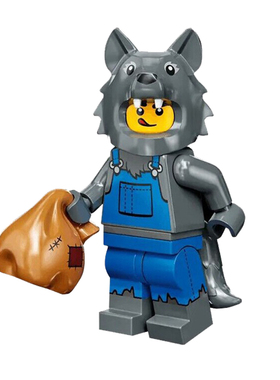 71034第23季抽抽乐工装服狼人第三方男孩拼装益智积木人仔玩具