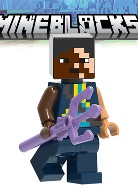 我的世界G0100守卫士兵组装人仔公仔模型拼装积木21244玩具